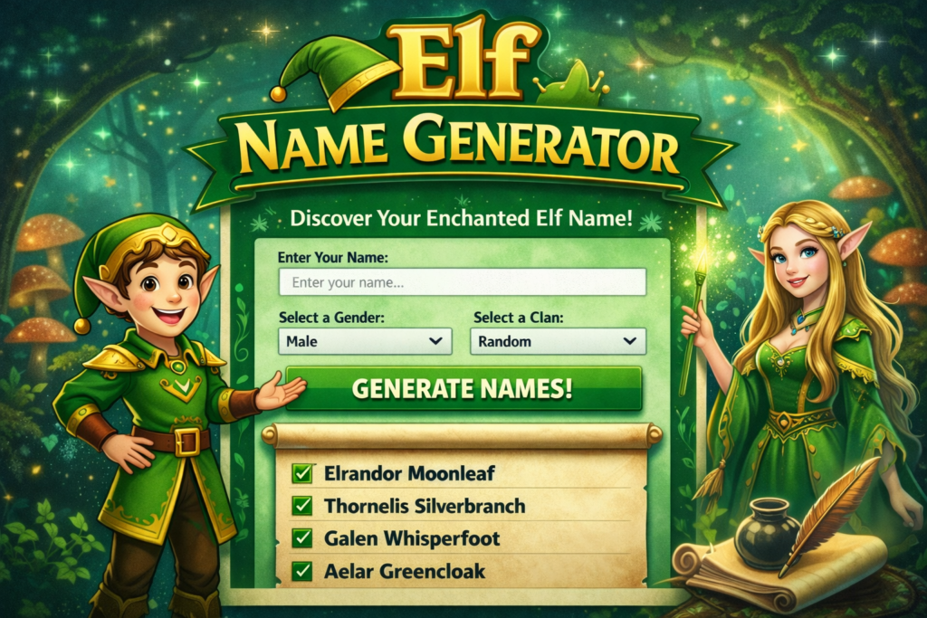 Elf name generator